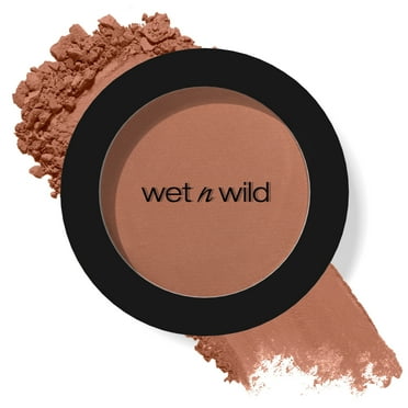 Wet n Wild Color Icon Blush Makeup, Naked Brown, 0.21 oz, Infused with Jojoba Oil, Cruelty-Free