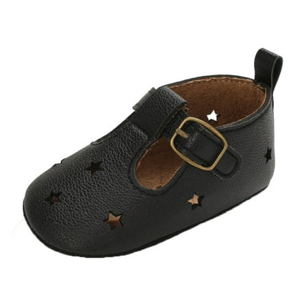 

Utoimkio Kids Sandals Walking Shoes for Boys Girls Clearance Toddler Kids Baby Boys Girls Star Pattern Rubber Non-Slip First Walking Shoes