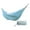 blue, variant on koolsoo Camping Hammock Thickened Accessories Windproof Breathable Ultralight Warm Hammock Person Hammock for Camping Trekking