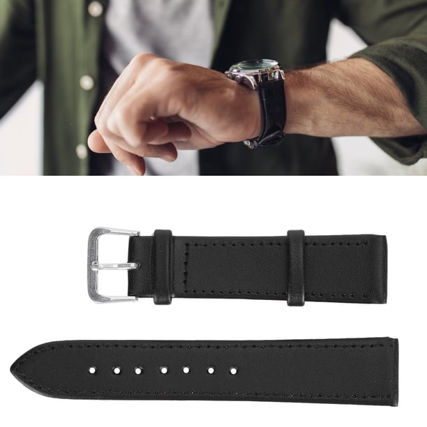 PU Leather Watch Band Band Reloj Store Pon Universal Hebilla 6 Tamaños Suaves Y Cómodos Duradero Con Cuero PU De Para Hombres Mujeres