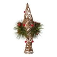 thumbnail image 2 of Kurt Adler 11-Inch Natural Star with Pinecones Treetop, 2 of 6