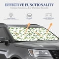 thumbnail image 3 of Kdxio St Patrick'S Day3 Print 2-Piece Sun Shade Front Windshield - Foldable Car Front Window Sunshades For Most Sedans Suv Truck, 3 of 6
