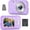 Purple, variant on Digital Camera, Camera with 32GB Card, FHD 1080P 44MP Vlogging Camera, 16X Zoom Point and Shoot Digital Camera Compact Portable Cameras for Teens Boys Girls Students Seniors-
