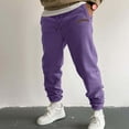 thumbnail image 2 of Zszcpp Wide Leg Pants Men'S Running Sports Basic Styly Long Print Letter Trendy Comfortable Trousers Casual Trouser, 2 of 4
