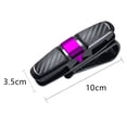 thumbnail image 2 of 2 clips para gafas de coche que se pueden girar, clip para tarjeta de coche., 2 of 5