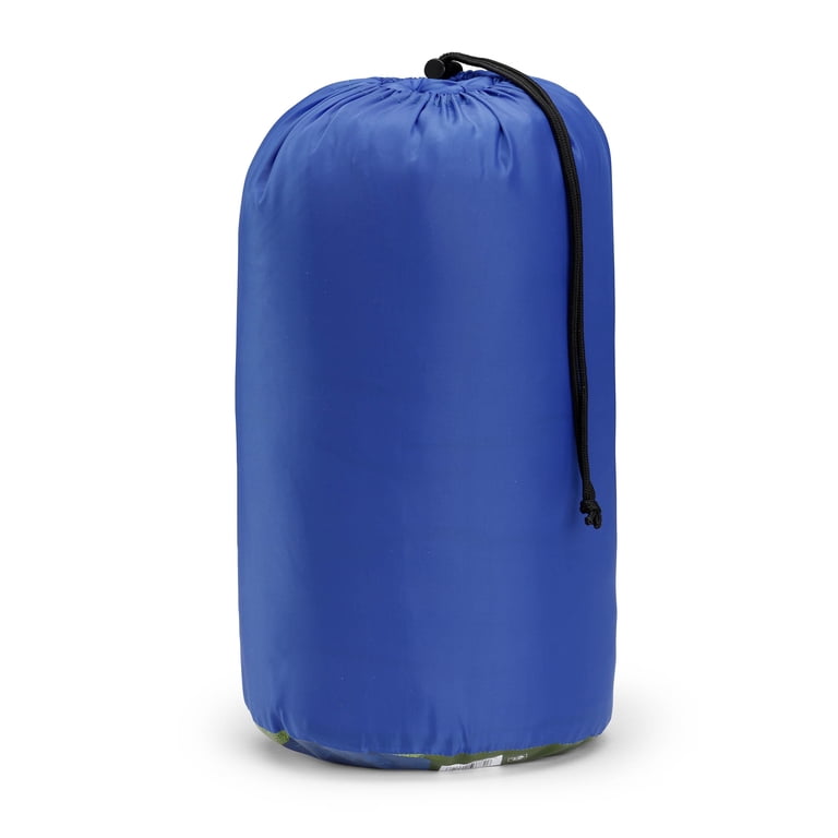 Youth Rectangular Sleeping Bag, 50°F, Blue photo 8