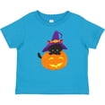 thumbnail image 3 of Inktastic Halloween Cat, Black Cat, Witch Hat, Pumpkin Boys or Girls Baby T-Shirt, 3 of 5