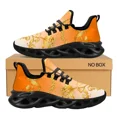 thumbnail image 1 of Zapatillas deportivas de plataforma de lujo para mujer con estampado floral dorado, nuevas zapatillas para correr de ocio, diseño de moda, envío directo,, 1 of 6