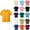 Black, variant on Boys Graphic Tees Kids T Shirts Short Sleeve Plain Top Tees Boy & Girl Unisex Toddler Children Crew Neck T Shirt Toddler Boys Solid Short-Sleeve Tee Shirts Crew Neck T-Shirt for Boys Girls
