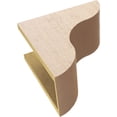 thumbnail image 6 of 7"W x 14"D x 14"H Classic Carmel Rough Cedar Woodgrain TimberThane Corbel, Primed Tan, 6 of 6