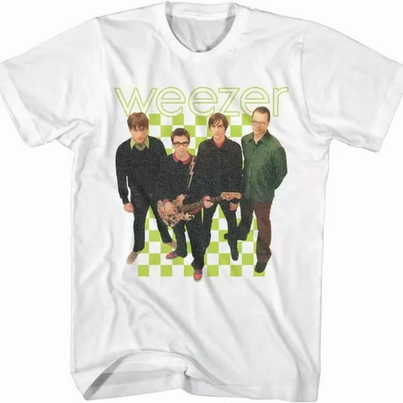 T Shirt Band Lineup Adult Short Sleeve T Shirts 90s Rock Vintage Style Graphic Tees