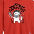 thumbnail image 3 of Instant Message - Sir Lancealotl - Toddler And Youth Long Sleeve Graphic T-Shirt, 3 of 6