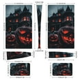 thumbnail image 3 of Skin Sticker for PS5 Slim Standard PS5 Pro Disc Digital Edition Console and Controllers Decals for Playstation 5 (Halloween Haunted House Scary Pumpkin ,PS5 Pro Standard), 3 of 5