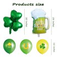 thumbnail image 4 of Cymylar Green Beer Mug Balloons Saint Patrick's Day Themed Birthday Party Decorations (10Pcs), 4 of 5