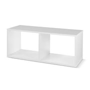 Better Homes & Gardens Ludlow 2-Cube Organizer, White