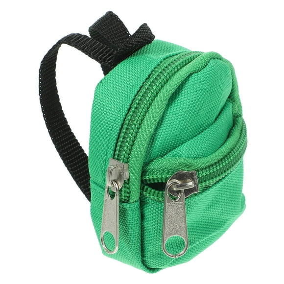 Mochila en miniatura, mochila de mini casa, mochila decorativa en miniatura, adorno de mini casa