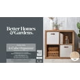 Better Homes & Gardens 4Cube Storage Organizer, Natural