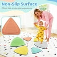 thumbnail image 4 of Costway Set of 6 Non-Slip Balance Stones with Storage Bag for Motor Skills, Strength, 4 of 10