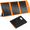 Orange, variant on SOLPOWBEN 100W Portable Solar Panel, 24% High-Efficiency Foldable Solar Charger for Power Station Generator, Phones, IP65 Waterproof for Camping RV Off-Grid Emergency