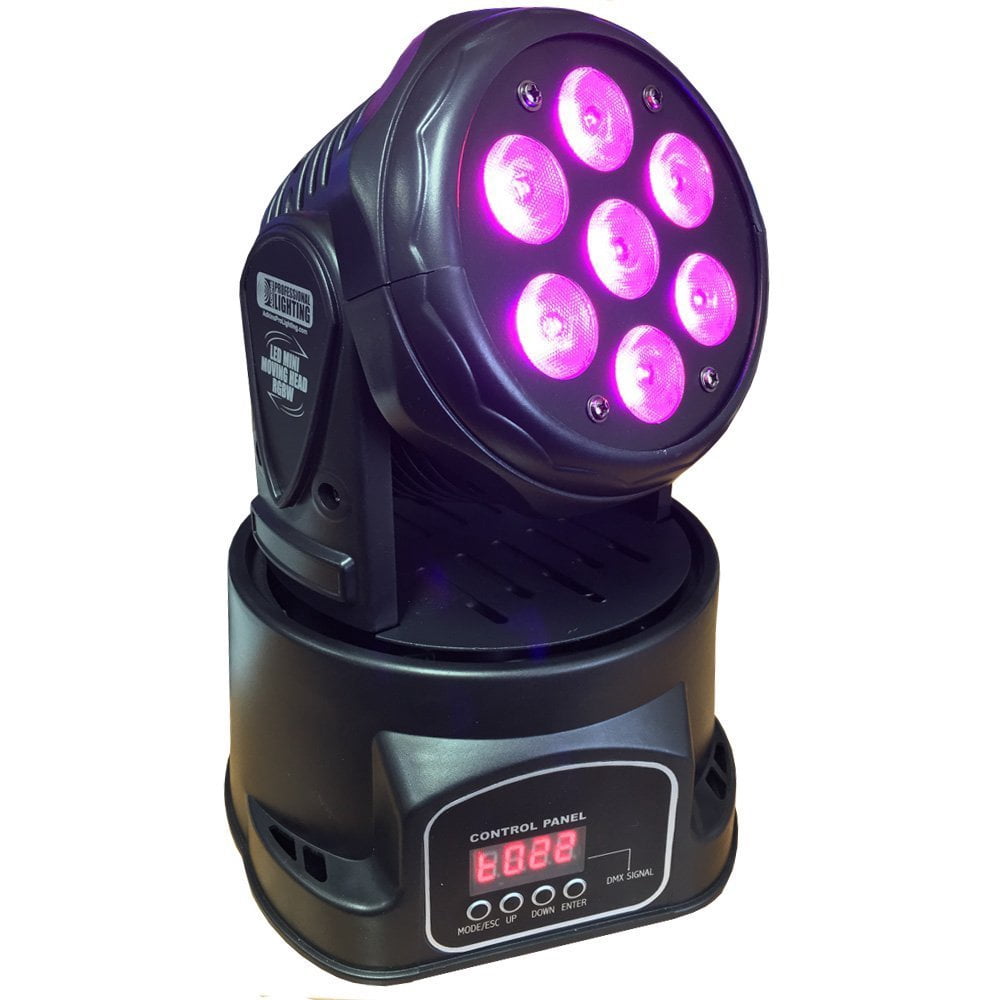 Stage Light - LED Mini Moving Head RGBW Adkins Pro Lighting