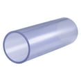 thumbnail image 1 of Unique Bargains 55mm ID 63mm OD 0.2m Transparent Blue PVC Rigid Round Pipe High Transparency, 1 of 6