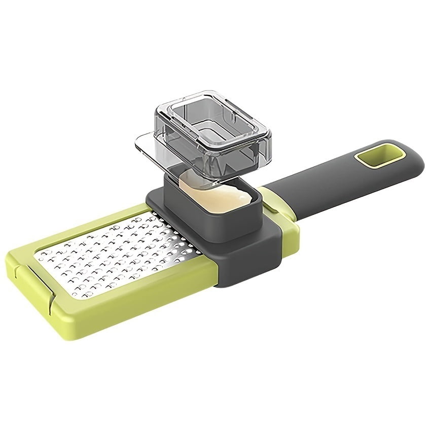 Multifunctional garlic grinder manual garlic press essential cheese grater for home kitchen