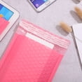 thumbnail image 4 of MasteelfCA Tomaibaby 50pcs Shockproof Padded Bubble Envelopes Bubble Mailers Waterproof Bubble Packing Envelope (Pink, 15x20cm), 4 of 8