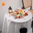 thumbnail image 5 of Mantel espeluznante de fantasma de Halloween para mesas redondas de 59 x 118 pulgadas, lindo mantel decorativo, mantel lavable, 5 of 5