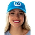 thumbnail image 3 of Disney Monsters Inc. Embroidered Logo Hat Adjustable Strap Baseball Cap, 3 of 7