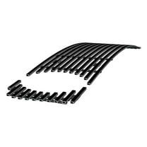 APS Premium Stainless Steel Black 8x6 Horizontal Billet Grille Compatible with Ford Mustang 2005-2009 GT V8 Main Upper N19-J31066F