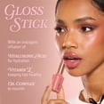 thumbnail image 4 of Revolution Pout Lip Gloss Stick with Hyaluronic Acid & Vitamin E, Brulee Mauve, 4 of 8