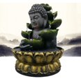 thumbnail image 3 of Estatua creativa de Buda hecha de resina, artesanía, paisaje acuático, adornos de agua que fluye, 3 of 4