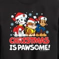 thumbnail image 3 of Paw Patrol - Christmas Is Pawsome - Toddler And Youth Crewneck Fleece Sweatshirt, 3 of 6