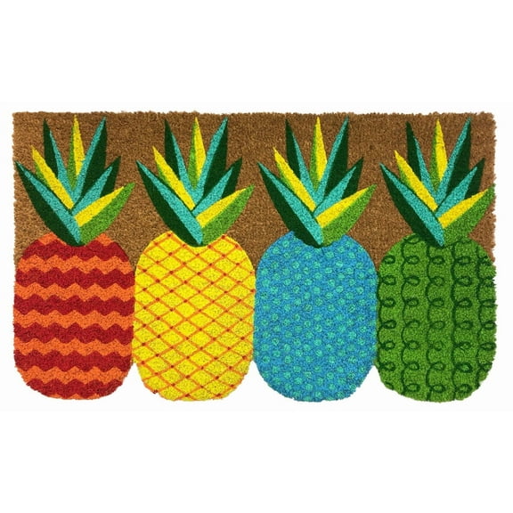 Briarwood Lane Pineapple Natural Fiber Coir Doormat