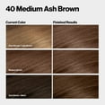 thumbnail image 4 of Revlon ColorSilk Beautiful Color Permanent Hair Color 3 Pack, Medium Ash Brown, 3 Pack, 4 of 13