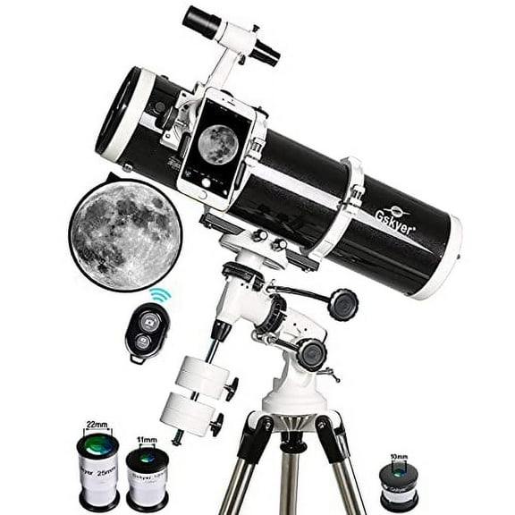 Telescope, Gskyer 130EQ Professional Astronomical Reflector Telescope, German Technology Scope, EQ-130 (EQ-130)