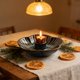 thumbnail image 3 of Soporte de Vela Cónico Negro Soportes de Palo de Vela en Forma de Flor de Cerámica para Decoración de Mesa de Vacaciones Navidad Halloween Boda Pieza Central Decoración Del Hogar, 3 of 6