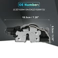 thumbnail image 4 of Actuador de motor de bloqueo de puerta eléctrica del lado del conductor trasero izquierdo único para Ford F-150 2018-2019 No.JL3Z1526413A Negro, 4 of 7