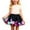 Black, variant on Kids Dress Dress Up Lovely Elegant Warm Mesh Tulle for Party Gentle Fancy Lightweight Dress Set