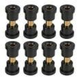 thumbnail image 4 of Nishiyuenyi 8 Pieces Front & Rear Leaf Spring Bushing Kit Sturdy Leaf Spring Bushing Set Black, 4 of 9