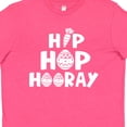 thumbnail image 4 of Inktastic Easter Hip Hop Hooray with Eggs and Carrot Youth T-Shirt, 4 of 5