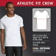 Fruit of the Loom Men's Short Sleeve Tapered Crew TShirts, 6 Pack