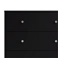 thumbnail image 6 of Home Square 2 Piece Bedroom Set with 6-Drawer Double Dresser and 1-Drawer Nightstand in Black, 6 of 17
