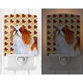thumbnail image 2 of Carolines Treasures SS4349CNL English Toy Spaniel Fall Leaves Portrait Ceramic Night Light, 6x4x3, Multicolor, 2 of 2