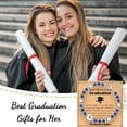 thumbnail image 2 of 2025 Graduation Gifts for Her, Compass Bracelet for Girls Women, Inspirational High School College Class of 2025 Graduation Gifts, 2 of 7