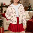 thumbnail image 6 of Grblisyd Christmas Zip Up Hoodies for Girls Kids Long Sleeve Comfy Jackets Hooded Sweatshirt for Fall Everyday Wear, 6 of 6
