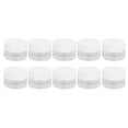 thumbnail image 2 of Botella De Crema PP, 5 G, Ergonómica, Portátil, Resistente Al Desgaste, Botellas De Crema Vacías, 10 Piezas Reciclables Para Viajes, 2 of 7