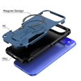 thumbnail image 5 of Magnetic Case for iPhone Air 6.5" Compatible with MagSafe, Invisible Kickstand, Rugged Shockproof Phone Cover,Blue,For iPhone Air, 5 of 7