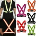 thumbnail image 2 of Meilleur Gilet de Sécurité Visibilité Réfléchissant Ajustable Bandes de Sécurité Haute Vitesse, 2 of 5