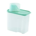 thumbnail image 4 of Caja de almacenamiento de detergente para ropa con taza medidora, contenedor multifuncional pequeño 2L Verde, 4 of 9